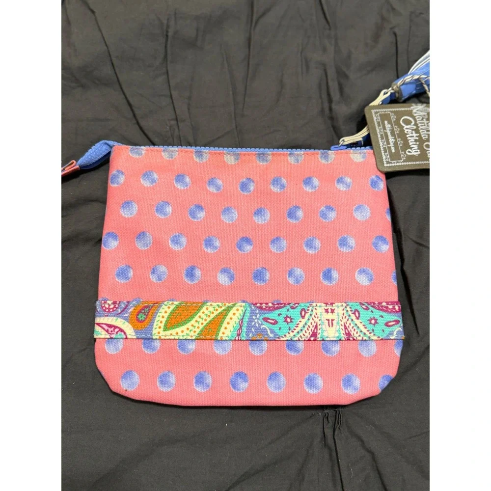 Matilda Jane The Adventure Begins Waterproof Large‎ Zippered Pouch New With Tags
